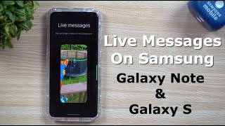 Samsung Live Messages - Galaxy S & Galaxy Note Devices