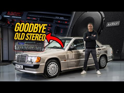 Mercedes Benz 190E FULL Audio Upgrade, Modern Sound in a Classic Car | Car Audio & Security