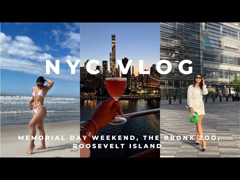 NYC VLOG | MEMORIAL DAY WEEKEND | BRONX ZOO, STREET FAIR, ROOSEVELT ISLAND, PANORAMA ROOM | LEXAIRE