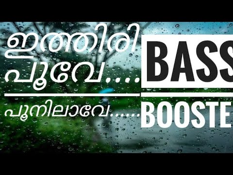 Ithiri poove poo nilave || BASS BOOSTED 🔉🔉🔉