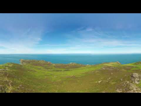 Pembrokeshire UK - Carn Llidi 360° Panorama