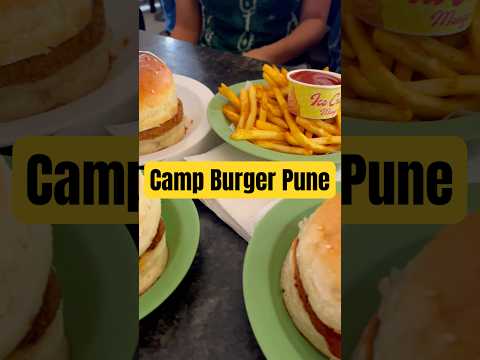 Camp Burger Pune | Mini vlog:7 #campburger #burger #foodvlog #frenchfries #punefood