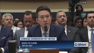 TikTok CEO Shou Zi Chew testifies before Congress