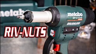 QUICK & EASY! Metabo 18V Cordless Rivet Nut Tool