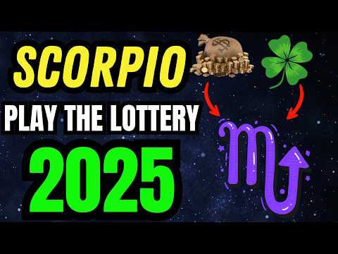 SCORPIO ♏, Don’t Miss This Chance! Play the Lottery in January 2025 for a Shocking Reason