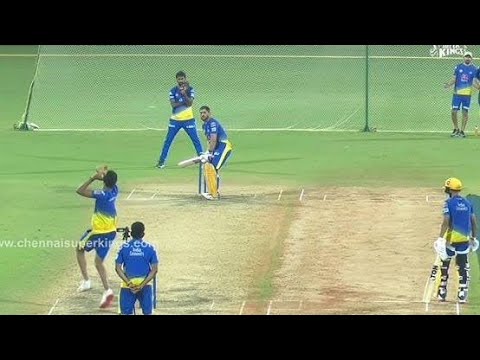 CSK live Practice Match IPL 2025 | Dhoni vs Ashwin