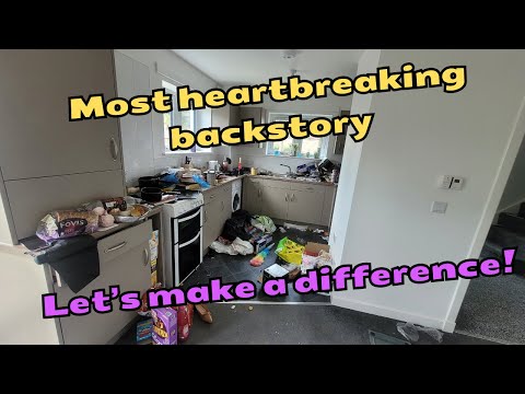 Extreme free cleaning and rubbish removal, kitchen and bedroom, part 1 of 3