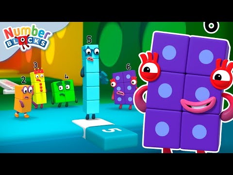 ULTIMATE Shapes, Grids, Patterns and Codes! 🔵🟩🟡🟥 | Learn to Count | Numberblocks