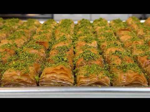 The symphony of the Best Baklava in the World🔥🔥🔥