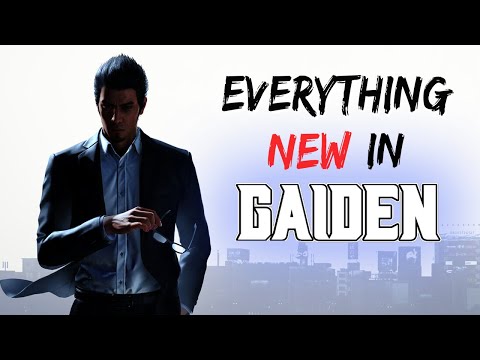 Everything NEW In Like a Dragon Gaiden