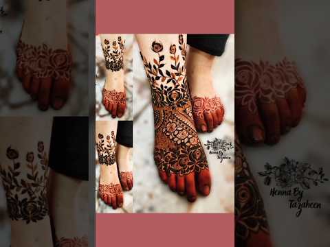 feet mehendi designs |  new feet mehendi designs #latestmehndi