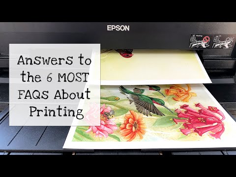 How to Make Prints of Your Art | Tips for Beginner Artists