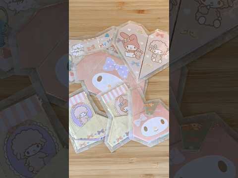 How I make Sanrio sticker easily from paper #shortsyoutube #shorts #paper #stickers #diy #asmr