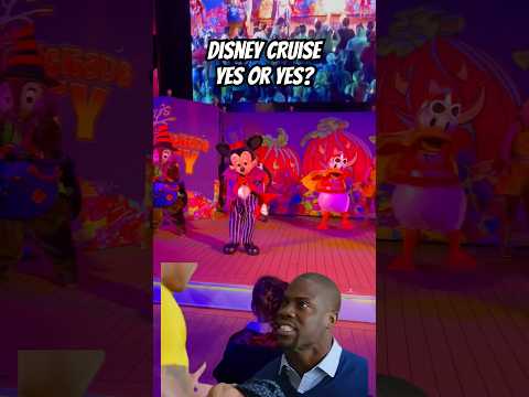 You never say no to a Disney cruise! #kevinhart #funny #vacation