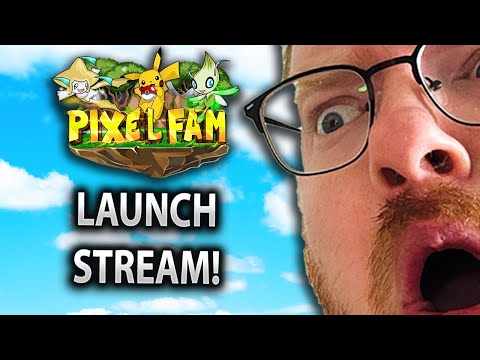 ITS FINALLY LAUNCH DAY!! PixelFAM LAUNCH!