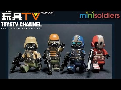 「爆玩具」Yolopark x Acid Rain MiniSoldiers 第一彈 minifigure TOYSTV Review