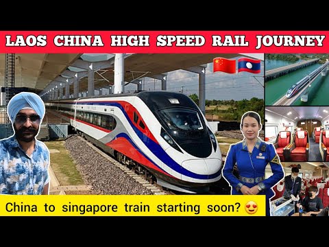 Laos china railway - vientiane high speed train | Vientiane to vang vieng train | Laos fast train