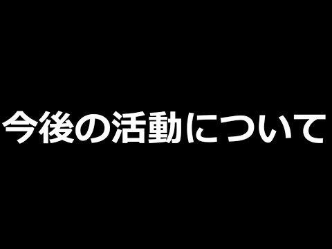 今後の活動について　大したことない話