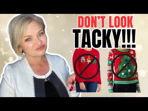 10 Classy Holiday & Winter Outfits For Women Over 50!