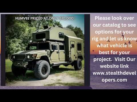 Unleash Adventure: Own a Humvee for Just $10,000! #shorts #humvee #militaryvehicle #reels