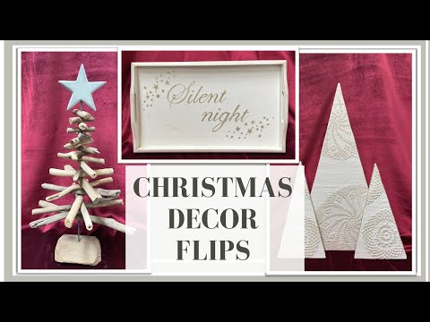 CHRISTMAS IN JULY - DECOR FLIP IDEAS FOR WINTER AND CHRISTMAS