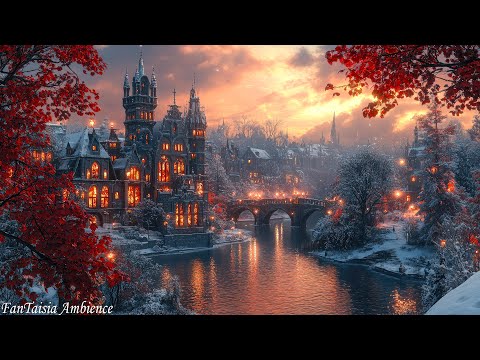 Relaxing Celtic Music – Winter castle, Snow castle, Beautiful, Enchanting, Magical