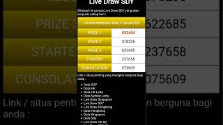 Sydney pools Live Draw 17 Jan 2025 #SydneypoolsLivedraw #sydneylivedraw #SydneypoolsHariIni