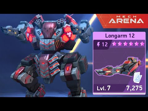 The Power of Longarm 12 + Aegis — Prepare for Precision Destruction! 💣🔥 Mech Arena