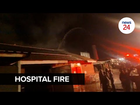 WATCH | Firefighters battle blaze at Pretoria East hospital's theatre in Moreleta Park