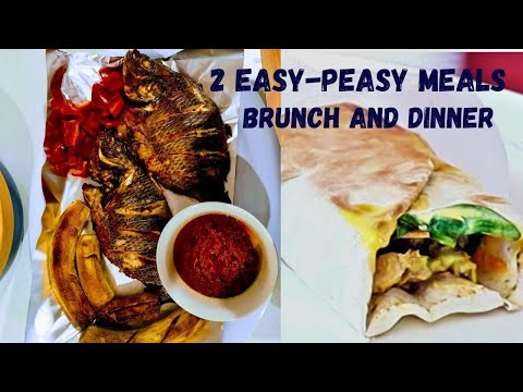 2 easy, super tasty meal ideas| Breakfast/Lunch/Brunch and Dinner