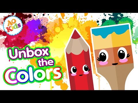 Unbox the Colors! | Learn the Colors | Kid's Learning Song