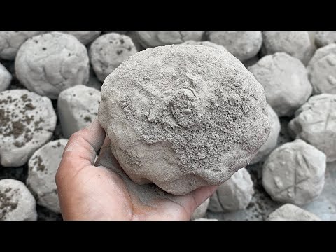 ASMR: Relaxing Sand, Mud Balls, Shapes, Dry Floor Crumbling Sounds Therapy