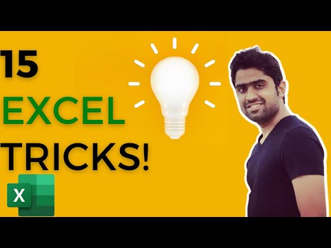 🔥15 Amazing Excel Tricks✅