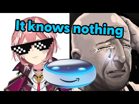 Lui feeds her Alexa fake information【Hololive】