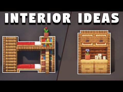 Unique Interior Ideas! - Minecraft Tutorial