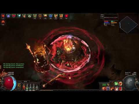 Exarch Searing Worlds Gauntlet Vizniz