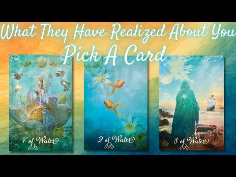 What They Have Realized About You 💛 PICK A CARD