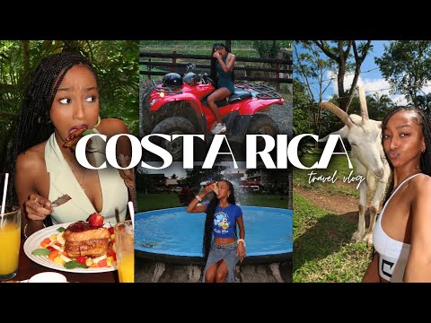 COSTA RICA VLOG🇨🇷 **TRAVEL GIVEAWAY** ATV, FUN OUT ON THE TOWN, CANYONING, ZIPLINING, TOURS + MORE