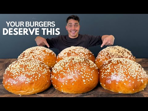 Perfect Burger Buns in Just a Few Simple Steps