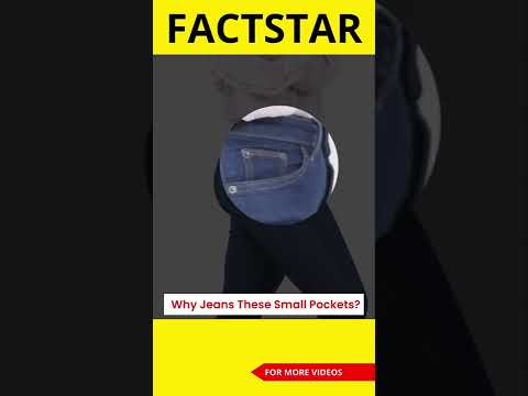 Jeans में Small Pockets क्यों होते है? | #factstarshorts #youtubeshorts #shorts #ytshorts