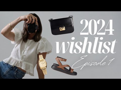 MY 2024 WISHLIST 🛒| EP 1, 2024 RESET SERIES | Chanel Beauty, Vintage Celine, Omega, DISSH & More 👜