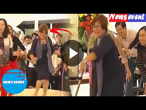 De Lima's Happy Moments While Dancing Went Extremely Viral  WATCH news event