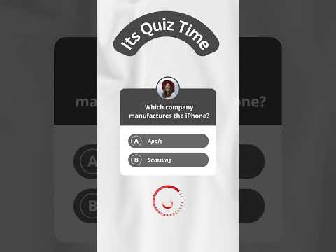 Ultimate iPhone Quiz: Test Your Apple Knowledge! #iPhone #Apple #Smartphone #TechQuiz #Trivia #Apple