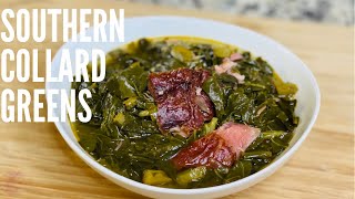 Southern Collard Greens | Collard Greens Recipe | Soul Food | Thanksgiving Recipes