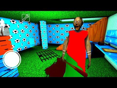 Granny Game Horror Escape Gameplay | Granny Is Cristiano Ronaldo CR7 Ep08