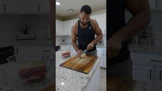 Meatloaf, mashed potatoes, & onion gravy meal prep 👨🏽‍🍳