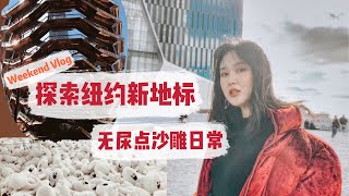 探索纽约新地标| 无尿点沙雕日常 【Weekend Vlog】