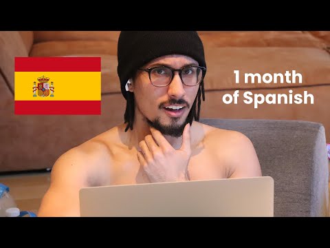 This is my Spanish after 30 days (update)