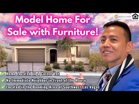 New Las Vegas Single Story Home For Sale Furnished