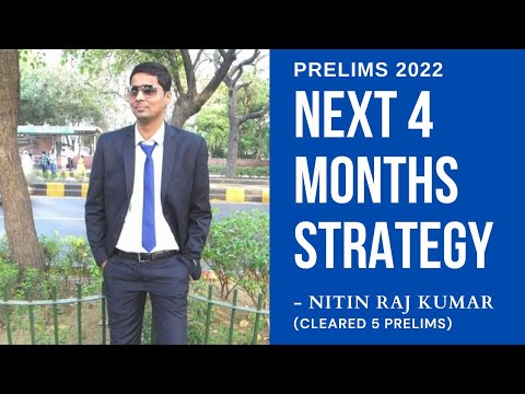 Next 4 Months Prelims Strategy | GetintoIAS - Nitin Raj Kumar Sir.